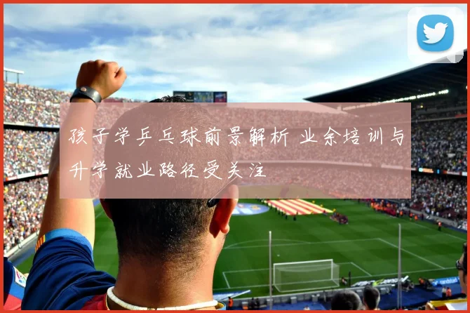 孩子学乒乓球前景解析 业余培训与升学就业路径受关注